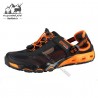 کفش پیاده روی مردانه هامتو مدل HT1605-3 رنگ مشکی/نارنجی