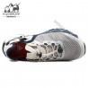 کفش رانینگ مردانه هومتو مدل humtto 610395A-1 رنگ سفید/بژ/سرمه ای