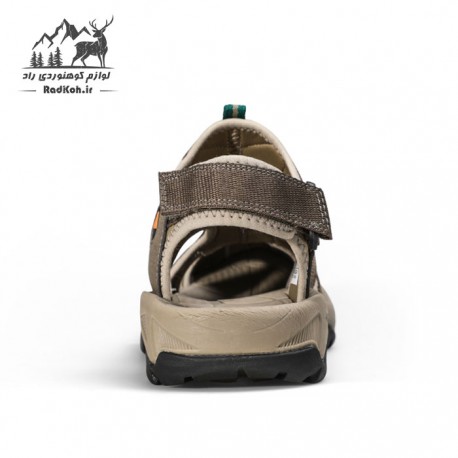 صندل مردانه هامتو مدل humtto 710452A-1 رنگ قهوه ای/کرمی