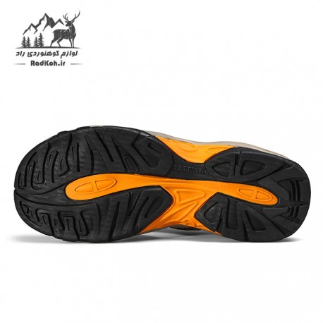 صندل هامتو مردانه مدل 710452A-1 رنگ قهوه ای/کرمی