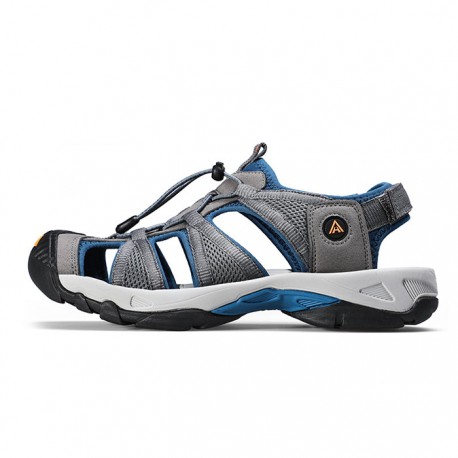 صندل کوهنوردی مردانه هامتو مدل humtto 710452A-2 رنگ طوسی/آبی