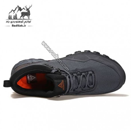 کفش پیاده روی مردانه هومتو مدل humtto 120321A-2 رنگ خاکستری تیره