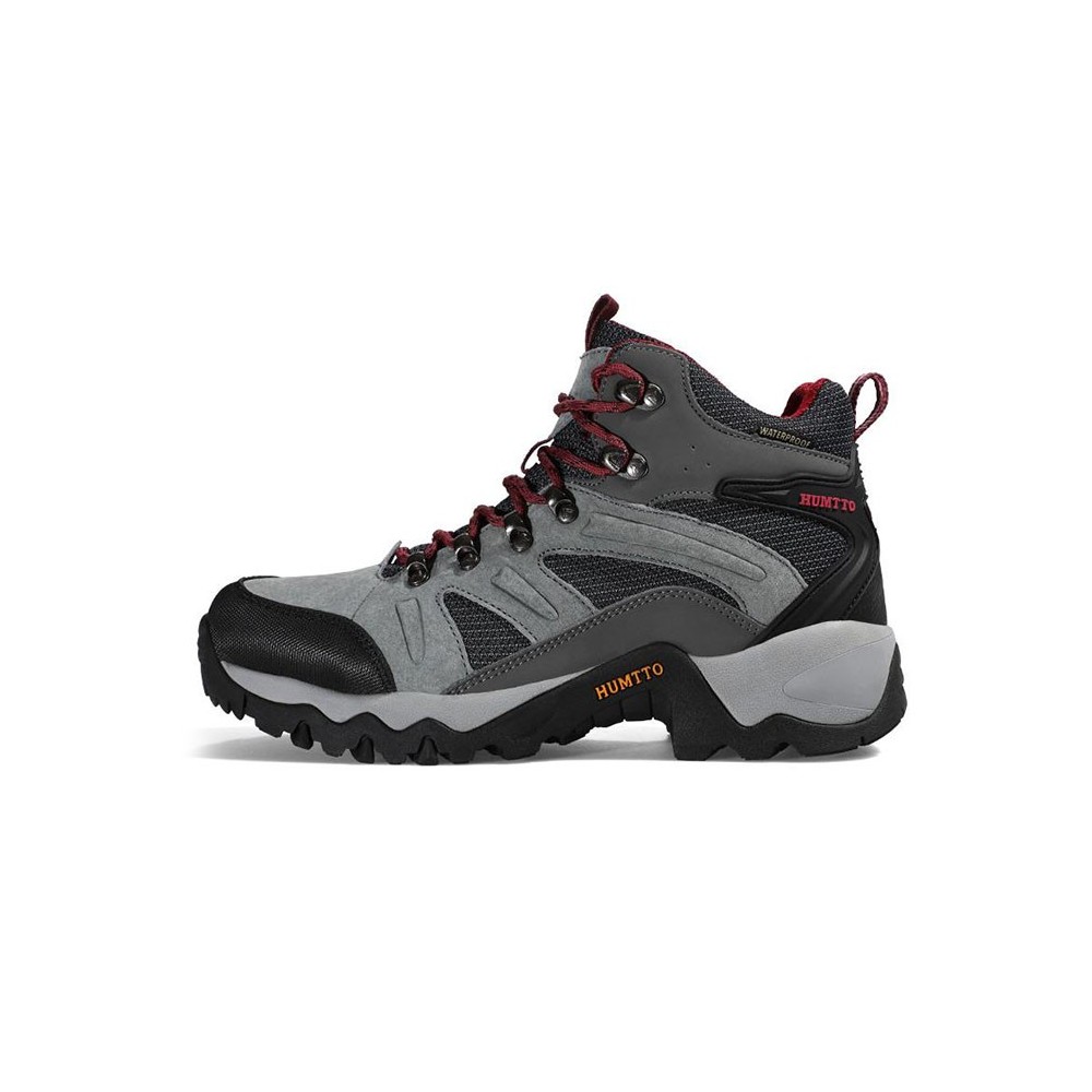 کفش زنانه هامتو مدل 210361B-1 رنگ خاکستری تیره