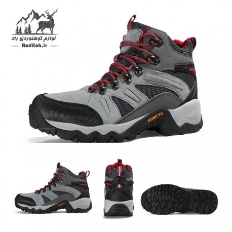 کفش طبیعت گردی زنانه هامتو مدل humtto 210361B-1 رنگ خاکستری تیره