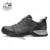 کفش پیاده روی مردانه هامتو مدل 120562A-2 رنگ خاکستری تیره