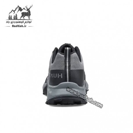 کفش دویدن و پیاده روی مردانه هومتو مدل 110378A-2 رنگ خاکستری تیره/مشکی