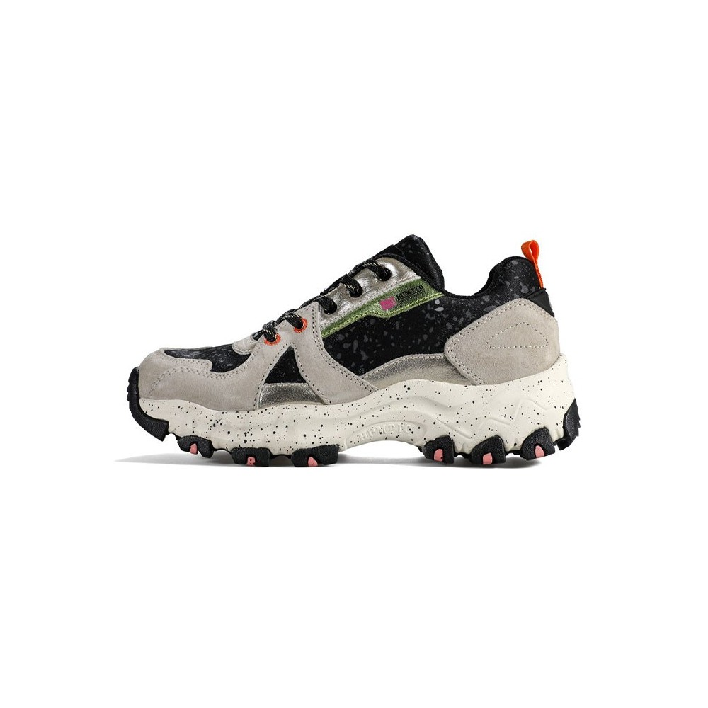 کفش زنانه هامتو مدل 310558B-1 رنگ بژ/مشکی