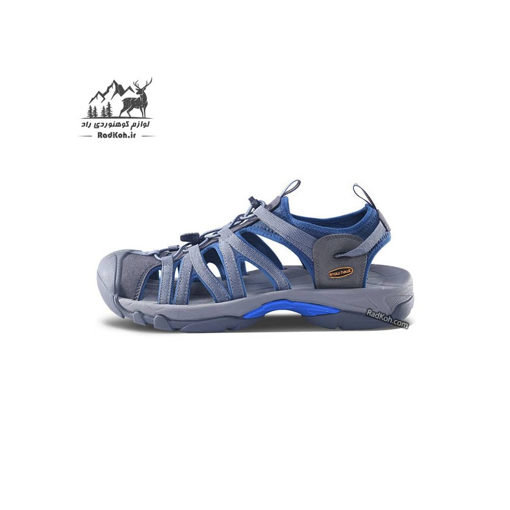 صندل جلو بسته مردانه اسنوهاک مدل SH-31 رنگ خاکستری/سرمه ای 