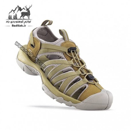 صندل جلو بسته مردانه اسنوهاک مدل SH-31 رنگ سبز/طوسی