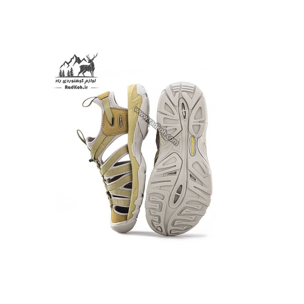 صندل جلو بسته کوهنوردی مردانه اسنوهاک مدل SH-31 رنگ سبز/طوسی