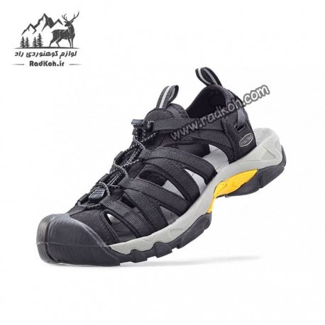 صندل جلو بسته مردانه اسنوهاک مدل SH-31 رنگ مشکی