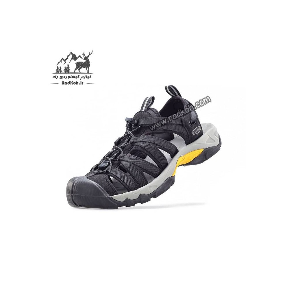 صندل جلو بسته مردانه اسنوهاک مدل SH-31 رنگ مشکی