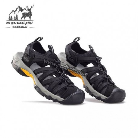 صندل جلو بسته کوهنوردی مردانه اسنوهاک مدل SH-31 رنگ مشکی