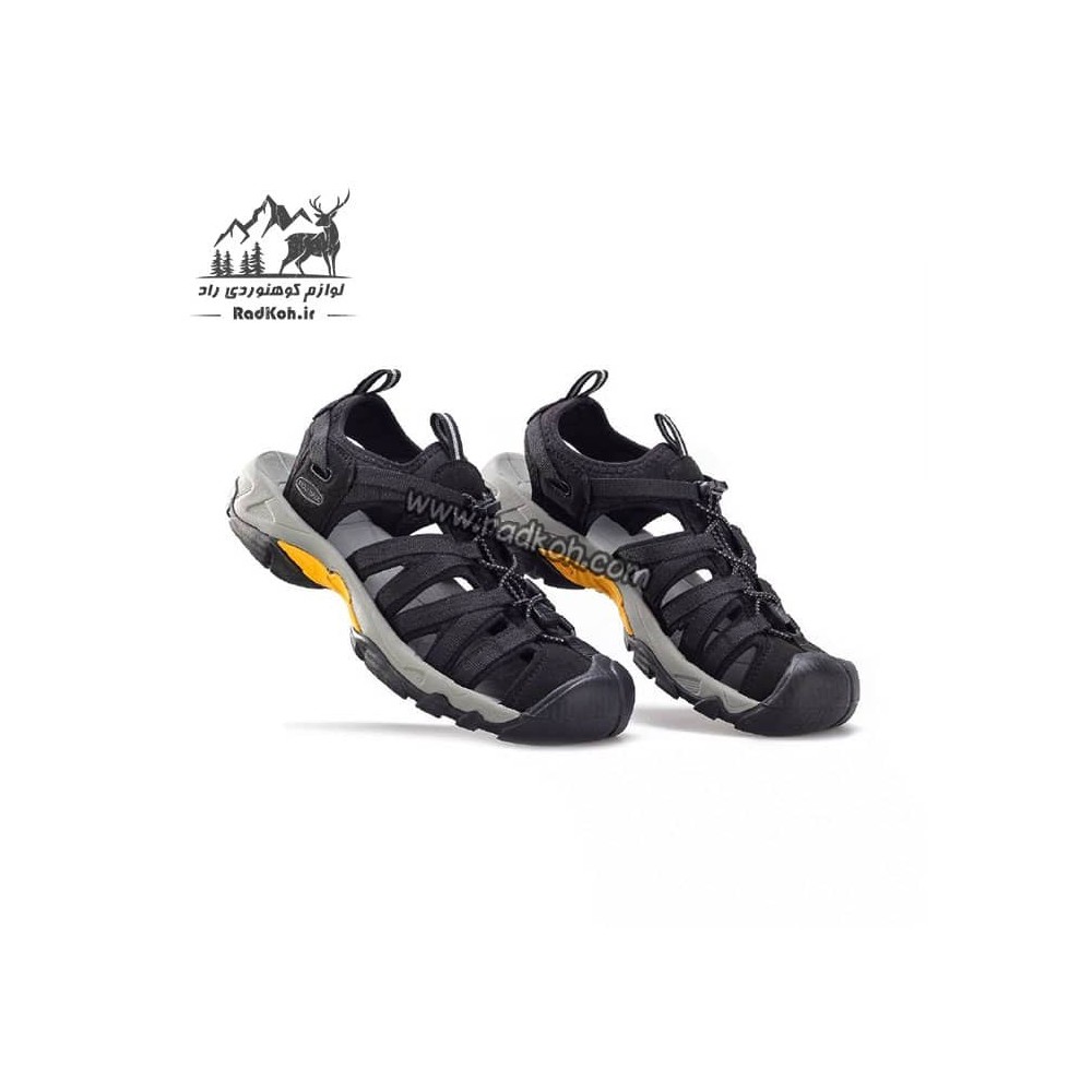 صندل جلو بسته کوهنوردی مردانه اسنوهاک مدل SH-31 رنگ مشکی