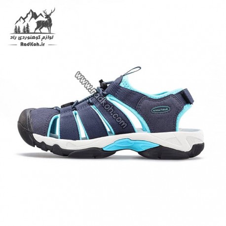 صندل جلو بسته زنانه اسنوهاک مدل SE LIN SH-33 رنگ سرمه ای/آبی فیروزه ای