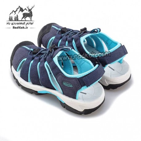 صندل کوهنوردی جلو بسته زنانه اسنوهاک مدل SE LIN SH-33 رنگ سرمه ای/آبی فیروزه ای
