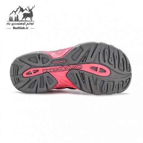صندل کوهنوردی جلو بسته زنانه اسنوهاک مدل SE LIN SH-33 رنگ خاکستری/صورتی