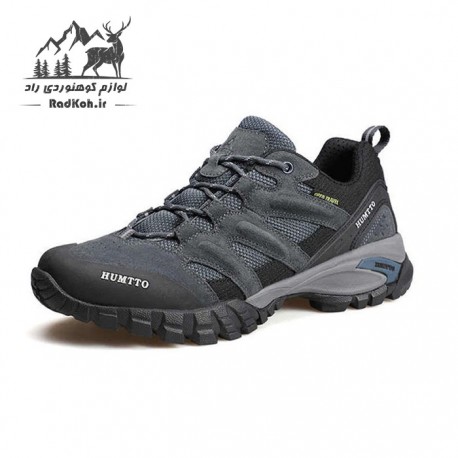 کفش پیاده روی مردانه هامتو مدل 110343A-1 رنگ طوسی