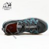کفش ورزشی مردانه هومتو مدل humtto 610049A-4 رنگ خاکستری تیره/آبی فیروزه ای