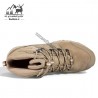 کفش طبیعت گردی مردانه هومتو مدل humtto 210473A-4 رنگ خاکی