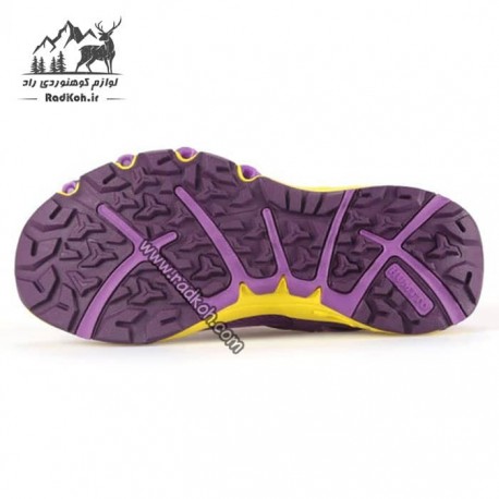 کفش هامتو زنانه مدل 2605-3 رنگ بنفش/زرد