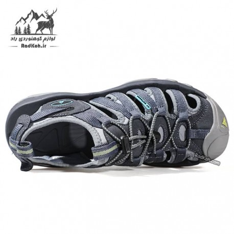 صندل پیاده روی زنانه هامتو مدل 710442B-1 رنگ خاکستری تیره