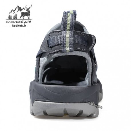 صندل کوهنوردی زنانه هومتو مدل humtto 710442B-1 رنگ خاکستری تیره