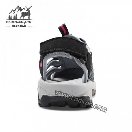 صندل زنانه هامتو مدل humtto 710445B-1 رنگ مشکی/طوسی