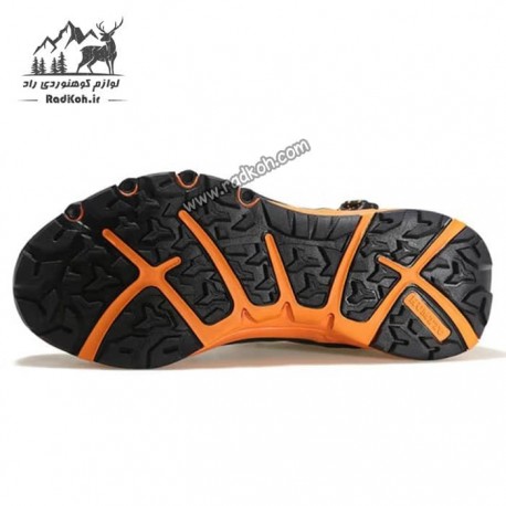 کفش هامتو مردانه مدل 630101A-1 رنگ مشکی/نارنجی