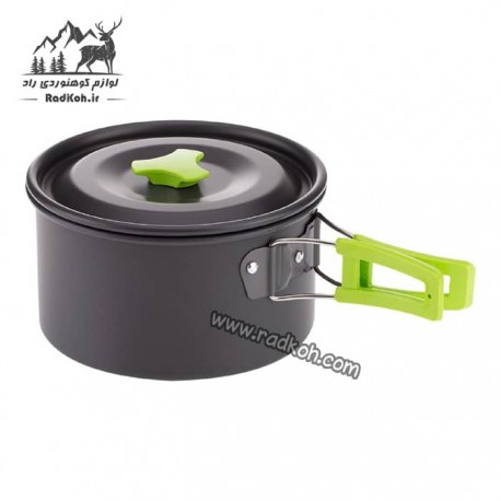 ست ظروف دو نفره سفری اسنوهاک مدل SN-T 111 رنگ سبز