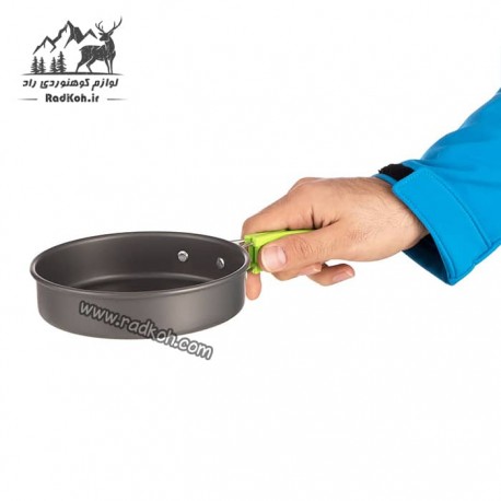 ست ظروف آشپزی تک نفره اسنوهاک مدل SN-T 222 رنگ سبز