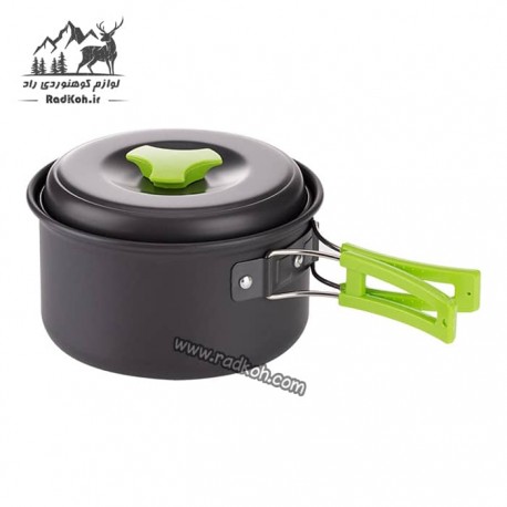 ست ظروف تک نفره اسنوهاک مدل SN-T 222 رنگ سبز