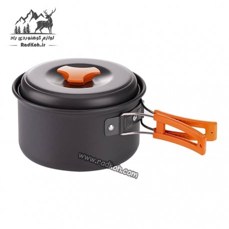 ست ظروف کوهنوردی تک نفره اسنوهاک مدل SN-T 222 رنگ نارنجی