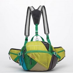کیف کمری کوله شو مسافرتی اسنوهاک کد 6077 رنگ زرد/سبز