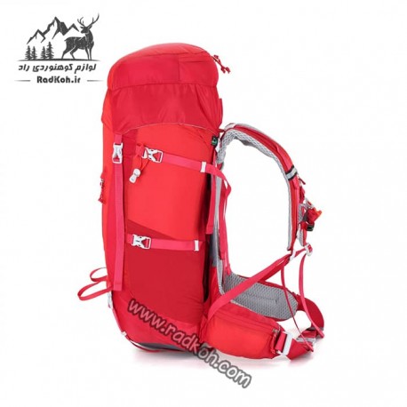 کوله پشتی مسافرتی 40 لیتری snowhawk Sirwan KA8075 رنگ قرمز