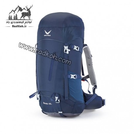 کوله پشتی مسافرتی 40 لیتری snowhawk Sirwan KA8075 رنگ سرمه ای