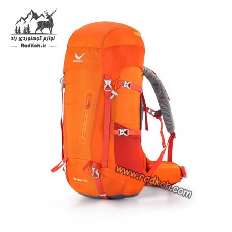 کوله پشتی کوهنوردی 40 لیتری snowhawk Sirwan KA8075 رنگ نارنجی