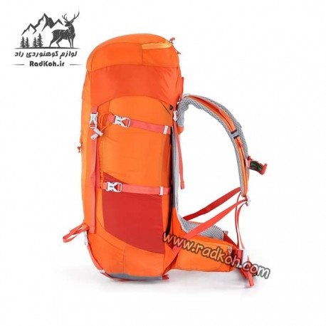 کوله پشتی مسافرتی 40 لیتری snowhawk Sirwan KA8075 رنگ نارنجی