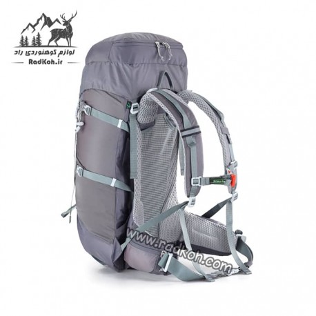 کوله پشتی مسافرتی 40 لیتری snowhawk Sirwan KA8075 رنگ خاکستری