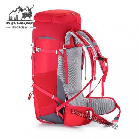 کوله پشتی راحتی 55+10 لیتری snowhawk Sirwan ka8074 رنگ قرمز