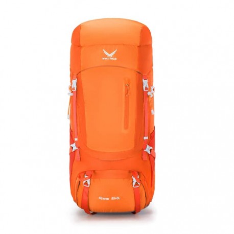 کوله پشتی کوهنوردی 55+10 لیتری snowhawk Sirwan ka8074 رنگ نارنجی