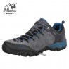 کفش کوهنوردی زنانه هامتو مدل 19066B-5 رنگ خاکستری تیره/آبی