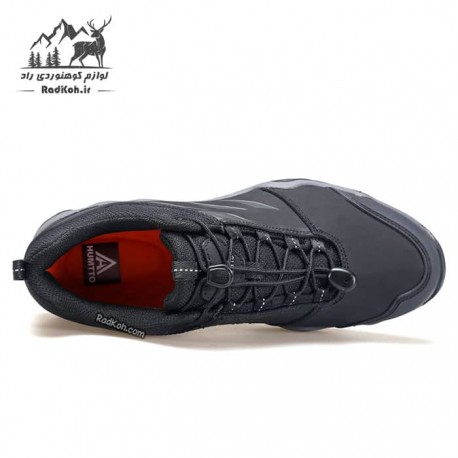 کفش پیاده روی طبیعت گردی مردانه هامتو مدل 130118A-1 رنگ مشکی