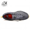 کفش طبیعت گردی مردانه هومتو مدل humtto 130118A-2 رنگ خاکستری تیره/زرد