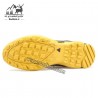 کفش هامتو مردانه مدل 130118A-2 رنگ خاکستری تیره/زرد