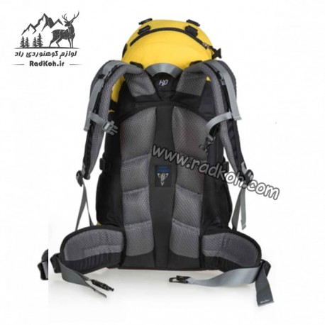 کوله پشتی راحتی 28 لیتری قایا مدل ایلمان رنگ زرد/مشکی