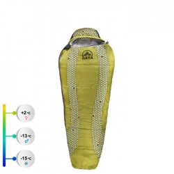 کیسه خواب الیاف کوهنوردی قایا مدل نایت لایت 200 رنگ زرد