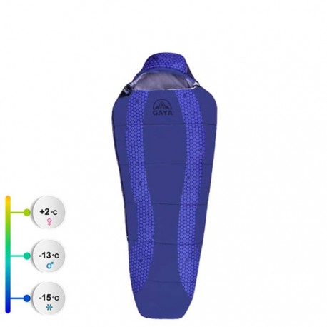 کیسه خواب الیاف کوهنوردی قایا مدل نایت لایت 200 رنگ آبی