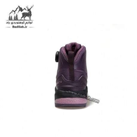 کفش ساقدار زنانه هامتو مدل humtto 220838B-3 بند دیسکی رنگ بنفش