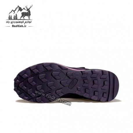 کفش ساقدار هامتو زنانه مدل 220838B-3 بند دیسکی رنگ بنفش